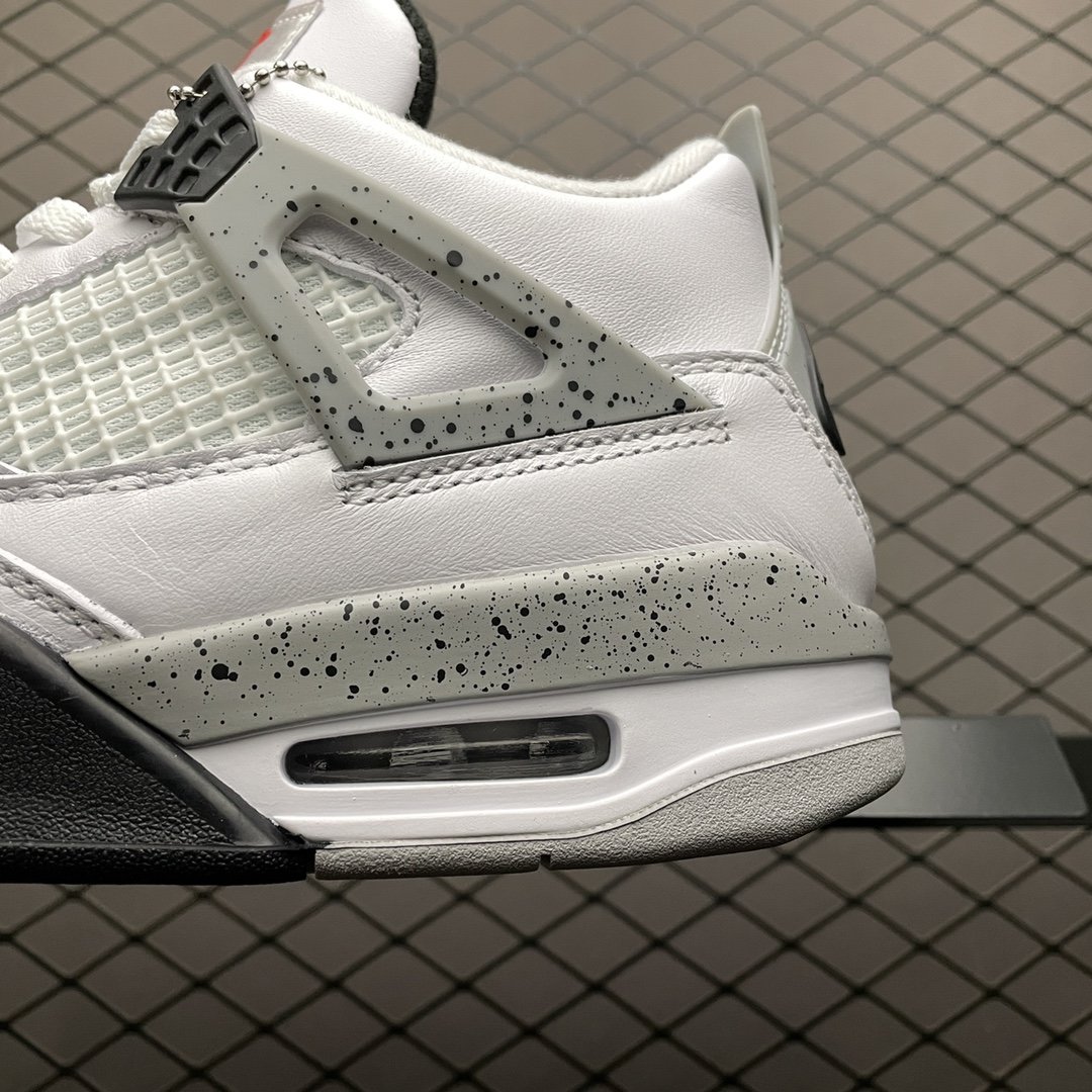 Replica Air Jordan Shoe Air Jordan 4 Retro White Cement 840606-192 40-47