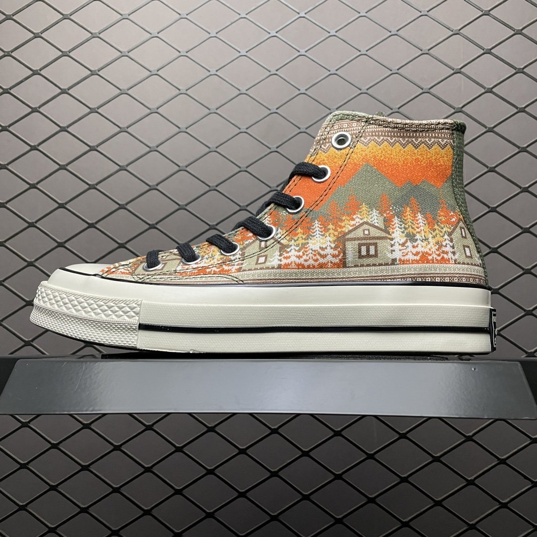Replica Converse Shoe Converse  Chuck 1970s ORANGE Size 35-44