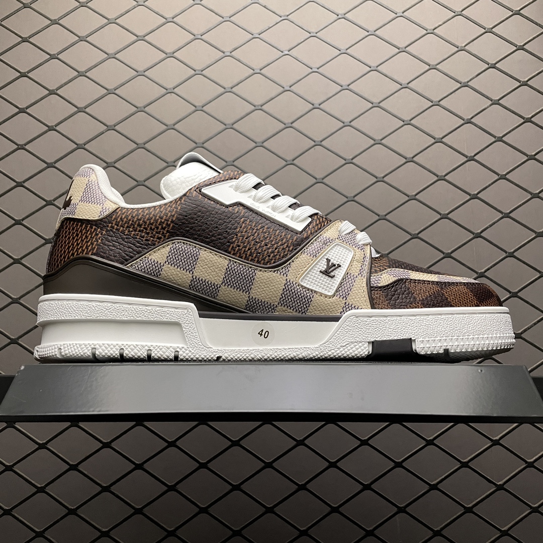 Replica Louis Vuitton Shoe Louis Vuitton LV TrainerSize 38-46S