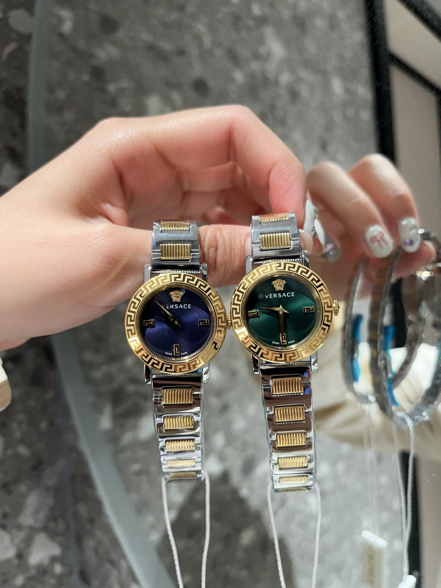 Replica Versace 904l Stainless Steel Quartz Watch 28MM