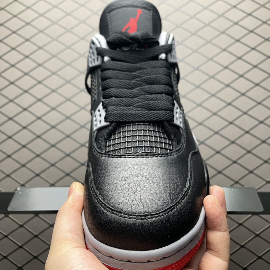 Replica Air Jordan Shoe Air Jordan 4 Bred ReimaginedAJ4 FV5029-006 size 40-48.5