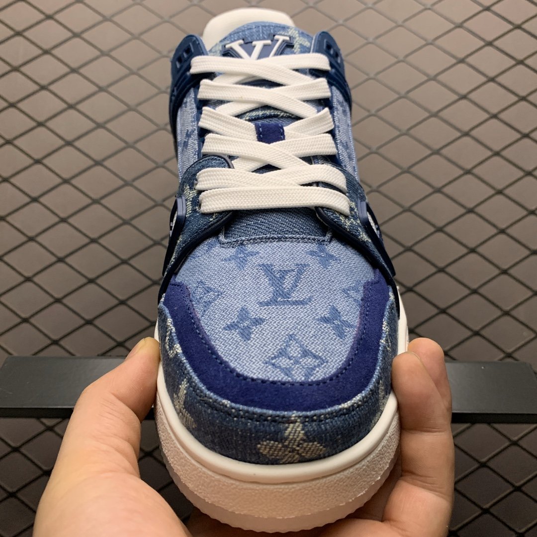Replica Louis Vuitton Shoe Louis Vuitton LV Trainer 39-45