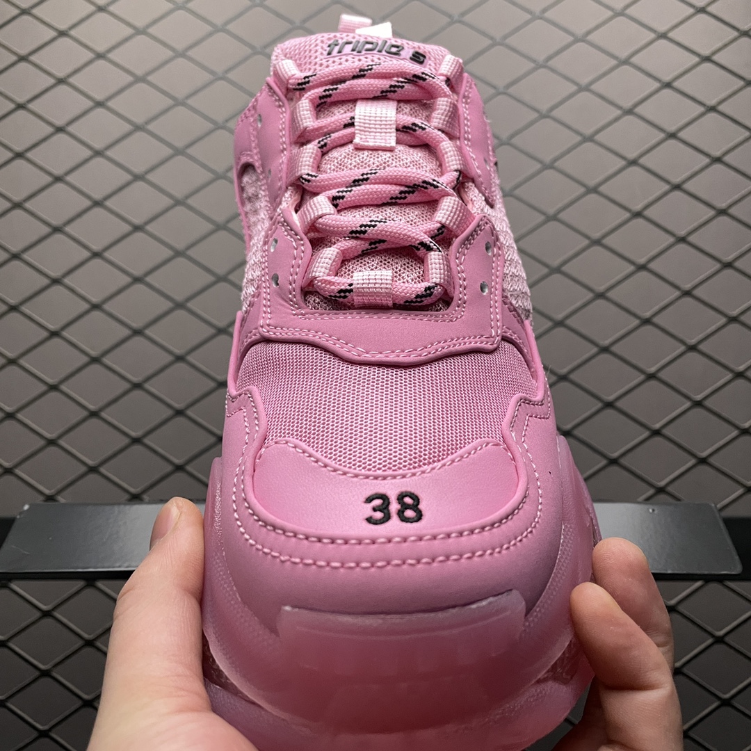 Replica Balenciaga Shoe Balenciaga Triple S Clear Sole SIZE 35-40