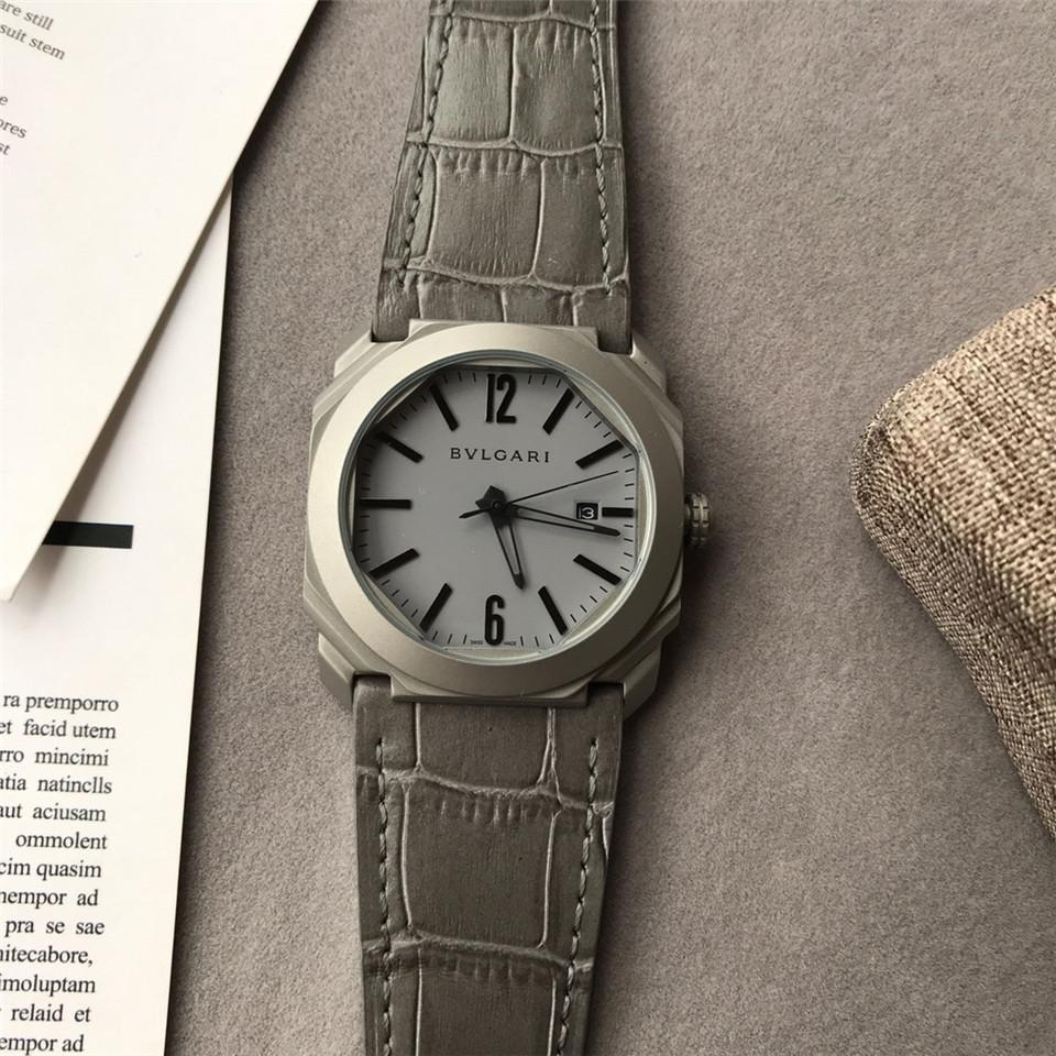 Replica BVLGARI 904l Stainless Steel Automatic Machine Watch 42MM