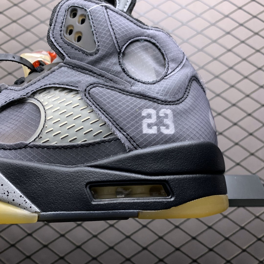 Replica OFF White Shoe OFF-White x Air Jordan 5 Retro SP OW AJ5 CT8480-001 Size 40-47