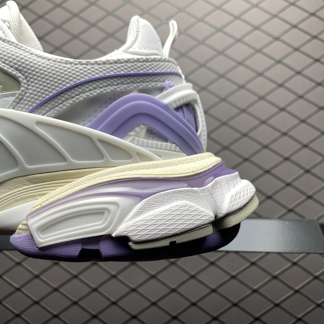 Replica Balenciaga Shoe Balenciaga Track 2 Open Sneaker Purple 4 Size 35-40