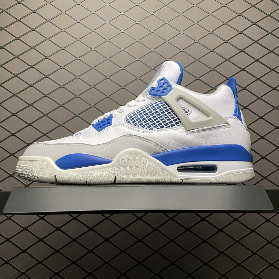 Replica Air Jordan Shoe Air Jordan 4 Retro Military Blue 308497-105 40-46