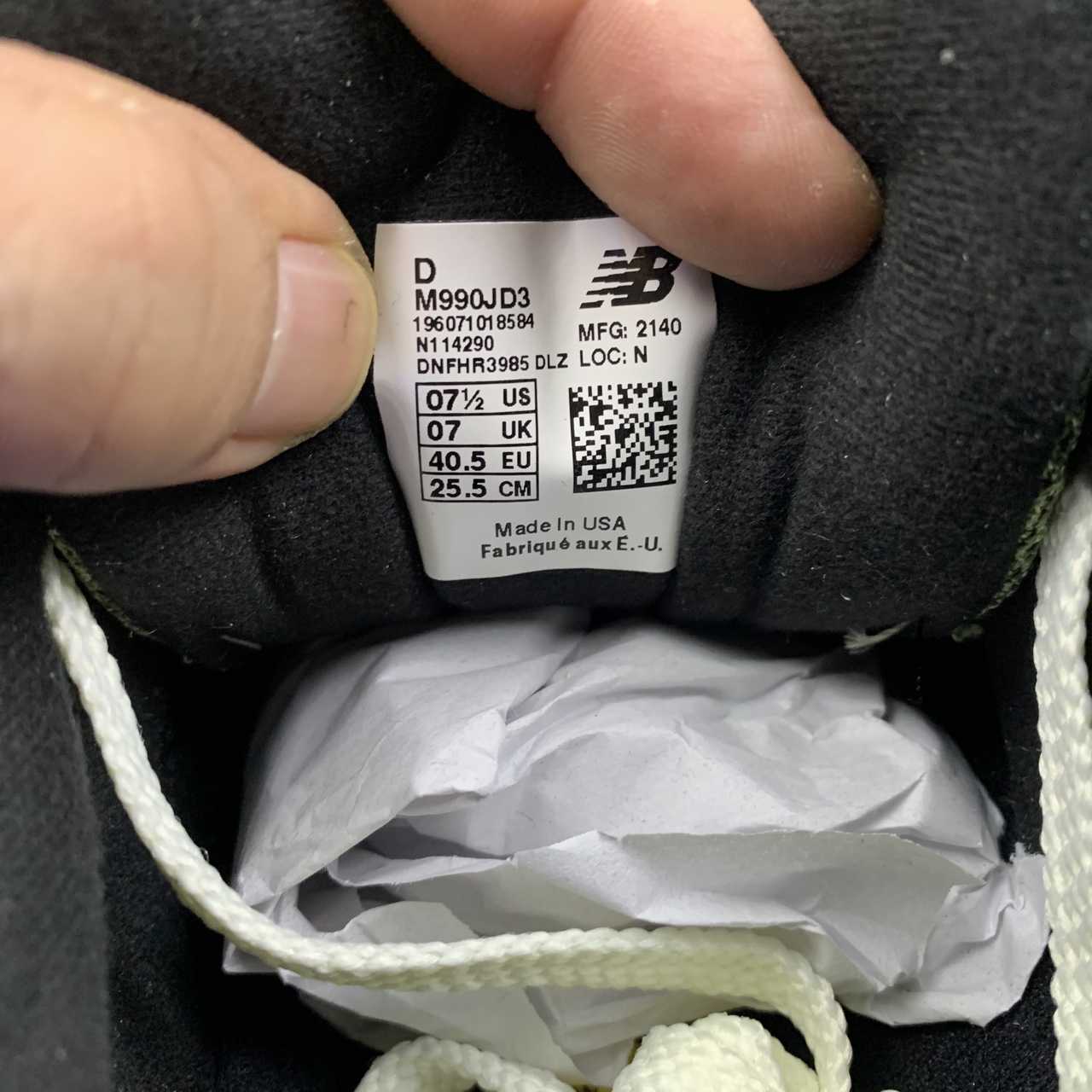 Replica New Balance Shoe New Running Shoes New Balance NB990 M990JD3  36-45