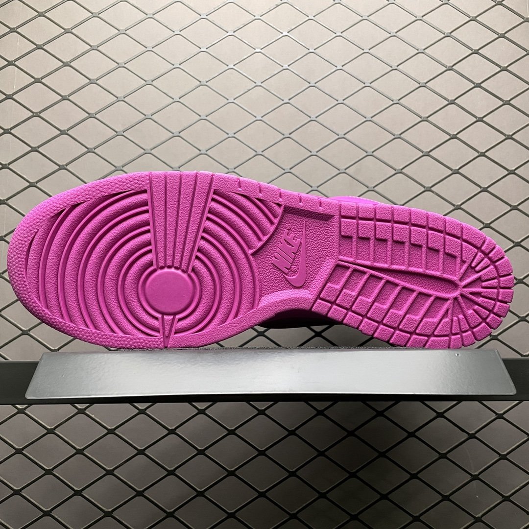 Replica Nike Dunk SB Shoe AMBUSH x  Nike Dunk High Cosmic Fuchsia CU7544-600 36-47.5