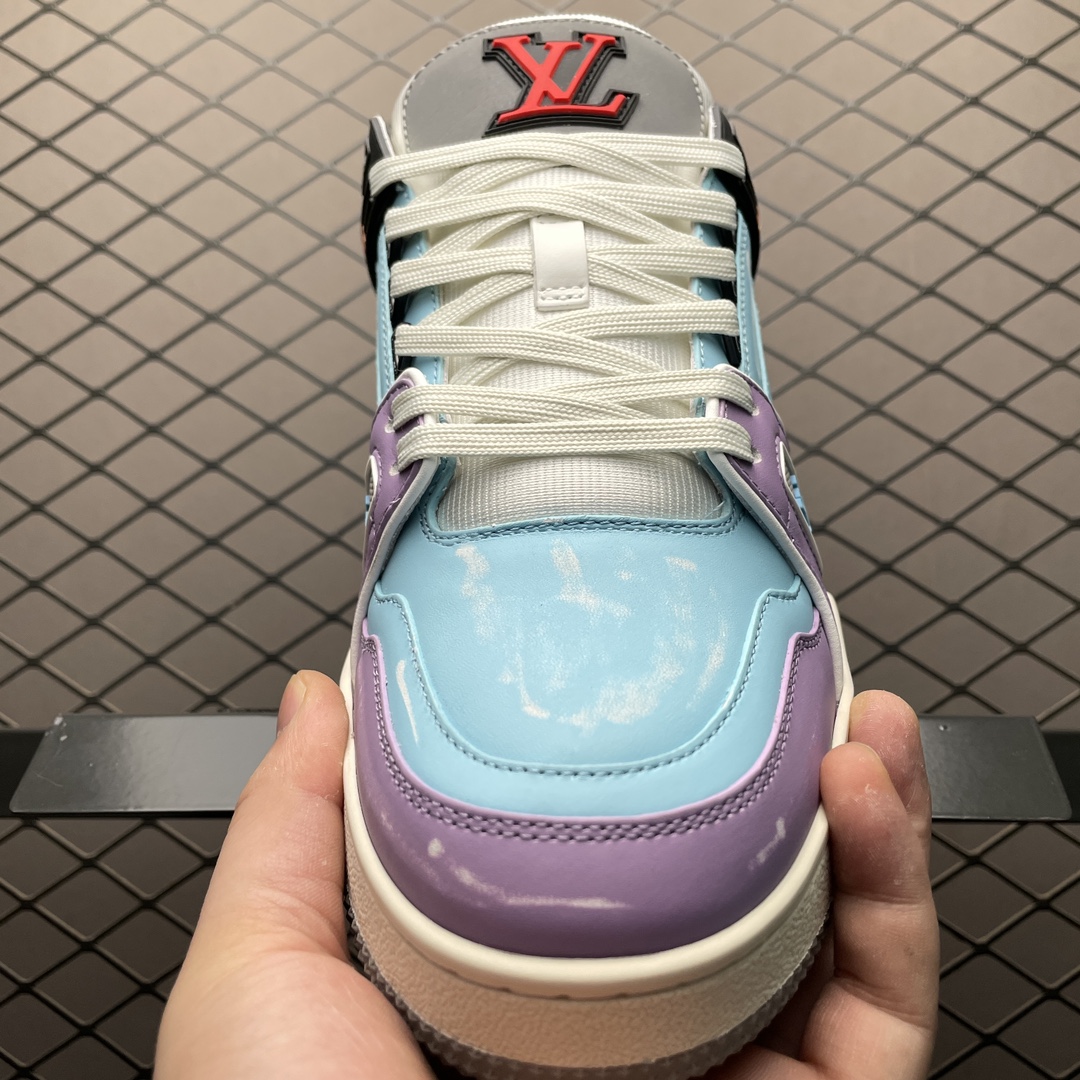 Replica Louis Vuitton Shoe Louis Vuitton LV Trainer Size 38-46A