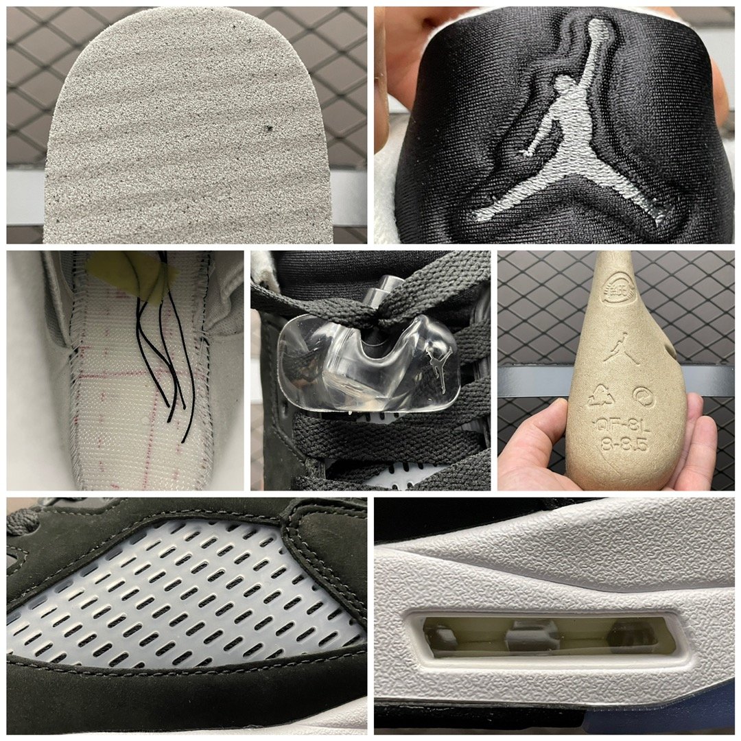Replica Air Jordan Shoe Air Jordan AJ5 Retro Oreo 2021 CT4838-011 40.52-44.5