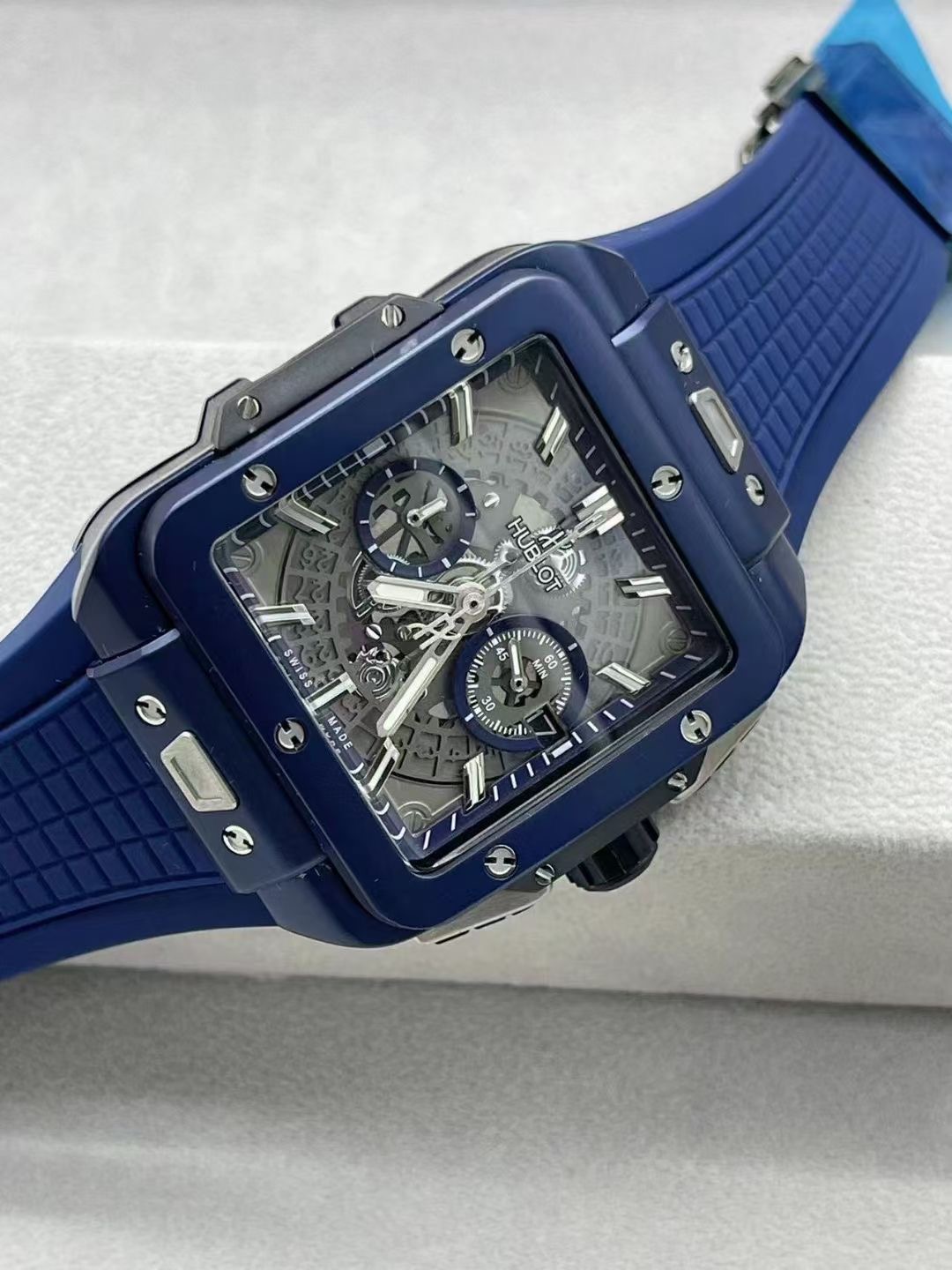 Replica Hublot 904l Stainless Steel Quartzl Watch 44MM