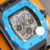 Replica Richard Mille Carbon Fiber Automatic Machine Watch 42MM