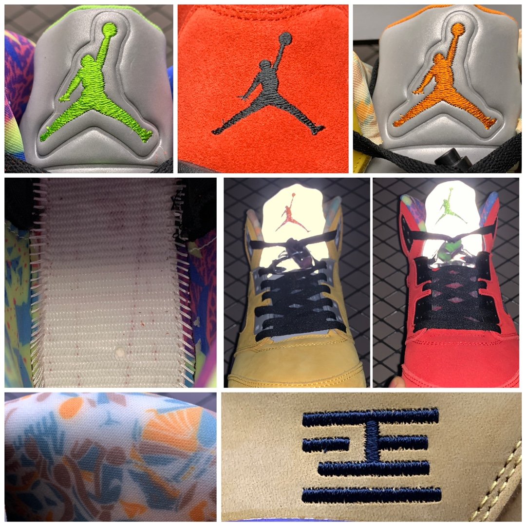 Replica Air Jordan Shoe Air Jordan 5What TheAJ55 CZ5725-700 40-47 Size M7-M13.5