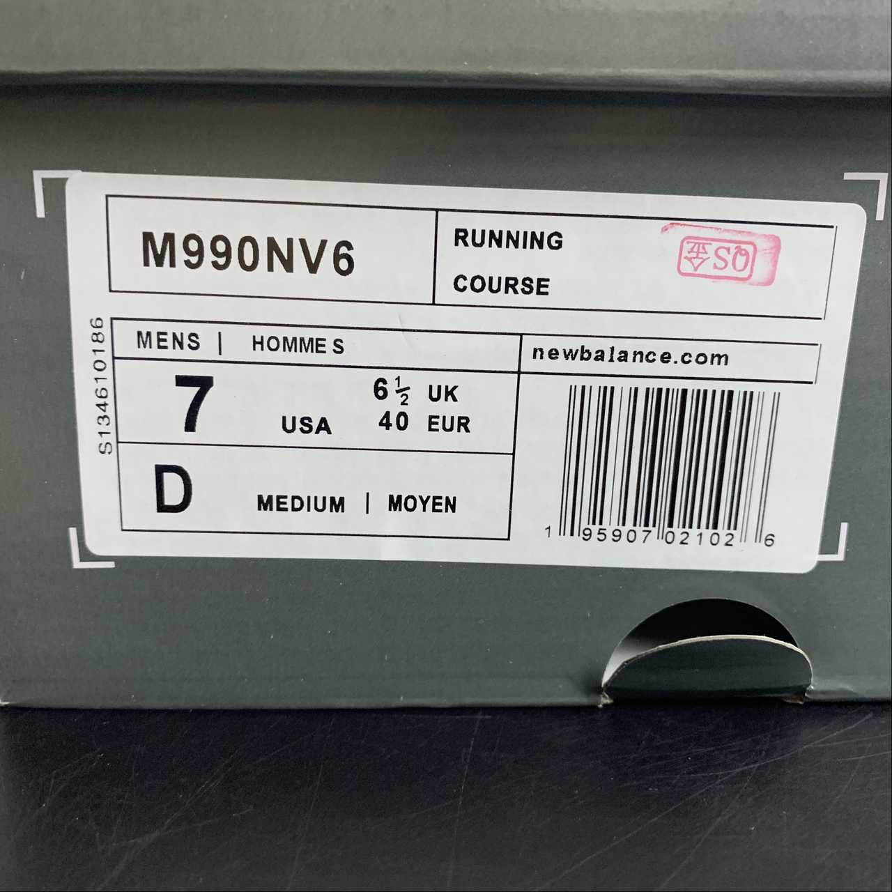Replica New Balance Shoe New Nike Shoes New Balance NB990  M990NV6  36-45