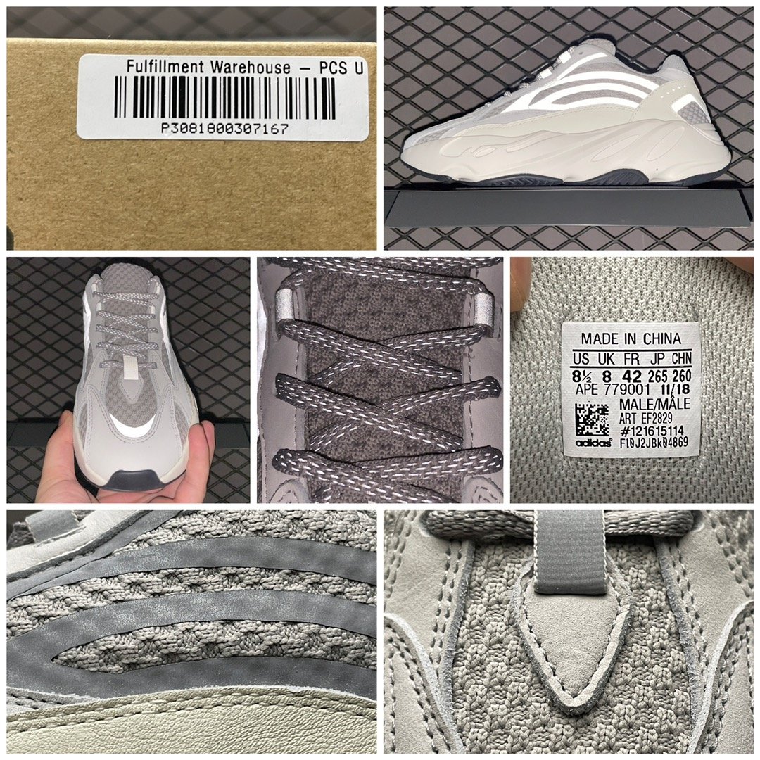 Replica Adidas Yeezy Shoe Adidas Yeezy Boost 700 V2 Static 700V2 EF2829 Size 36-48