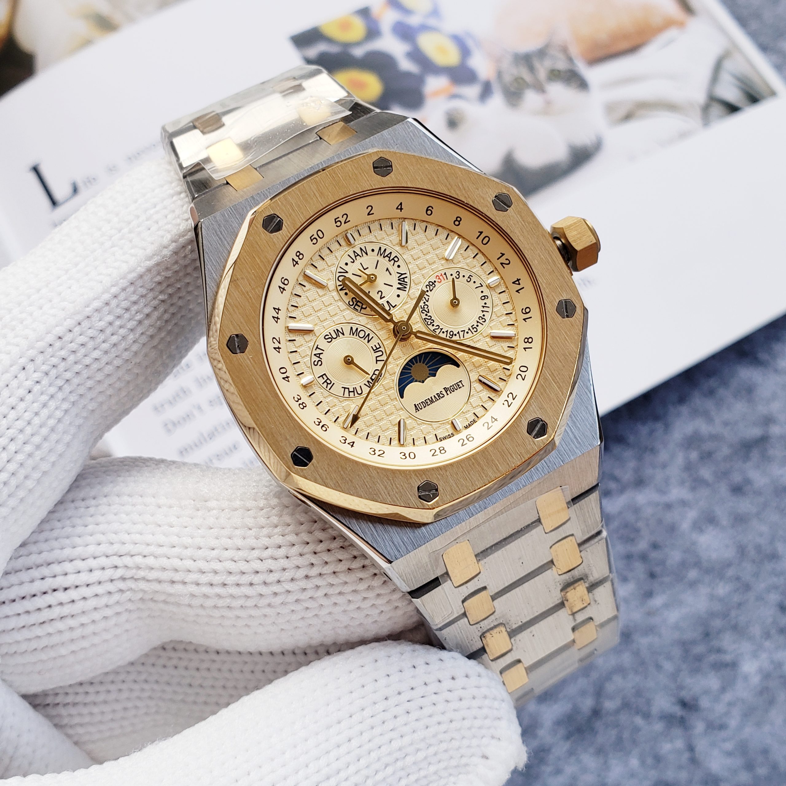 Replica Audemars Piguet Royal Oak 904l Stainless Steel Automatic Mechanical Watch 42mm