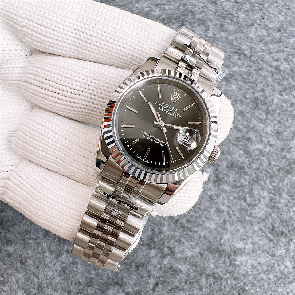 Replica Rolex Datejust 904l Stainless Steel Automatic Mechanical Watch 36mm