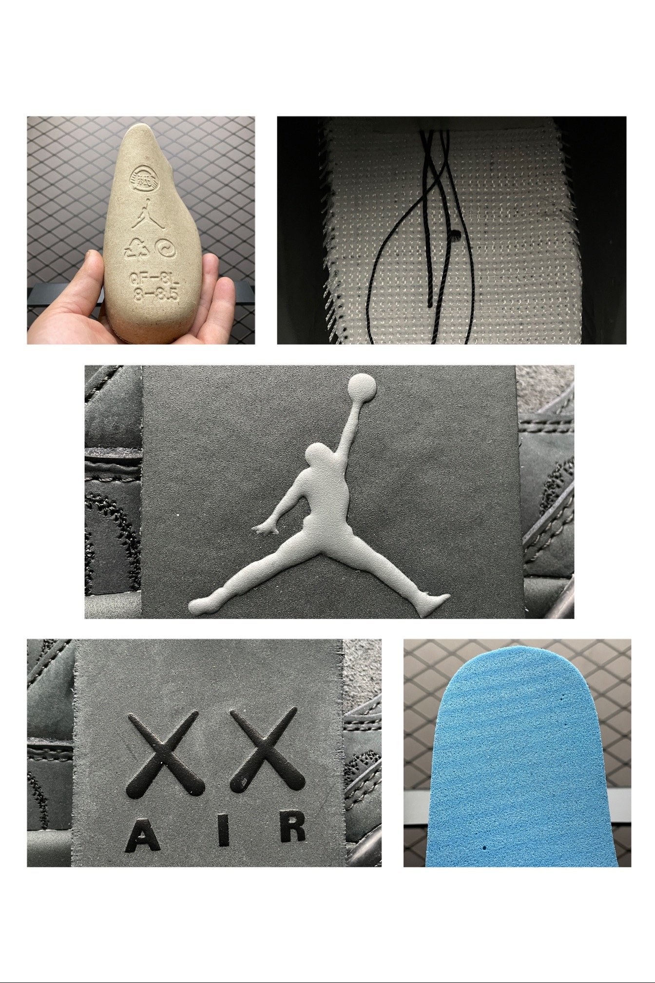 Replica Air Jordan Shoe Kaws x Air Jordan 4 AJ4 930155-001 40-47.5