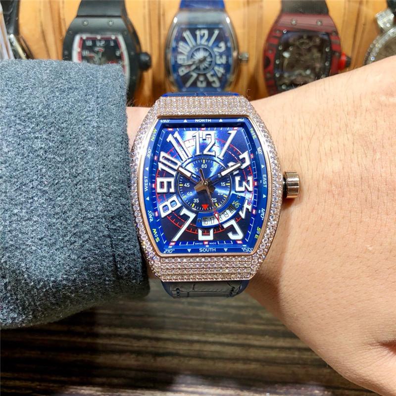 Replica Franck Muller 904l Stainless Steel Automatic Machine Watch 42MM