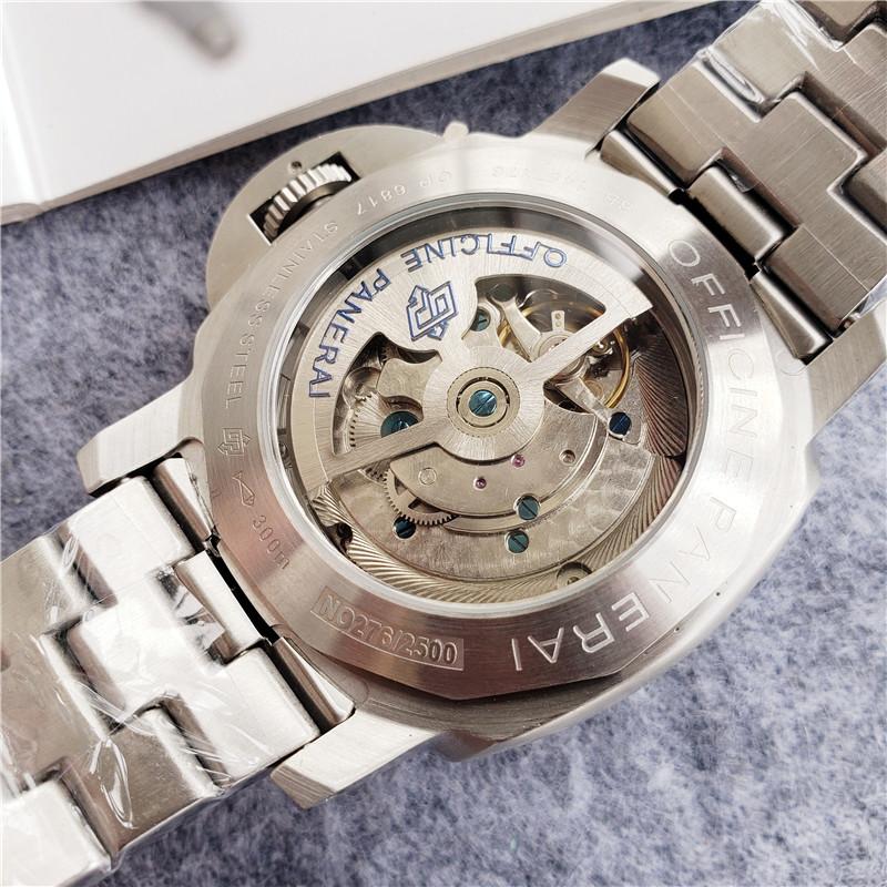 Replica Panerai 904l Stainless Steel Automatic Mechanical Watch 43MM