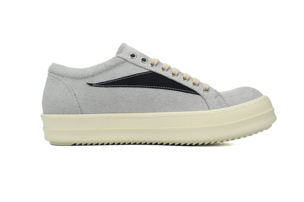 Replica Rick Owens Shoe Rick Owens DRKSHDW Luxor Vintage Sneaks ‘Oyster Black’