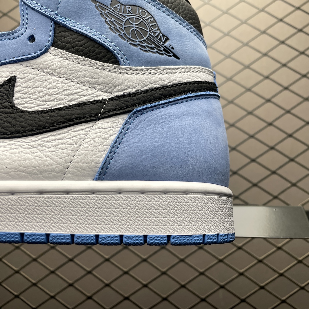 Replica Air Jordan Shoe Air Jordan 1 University Blue 555088-134 Size 40-47.5