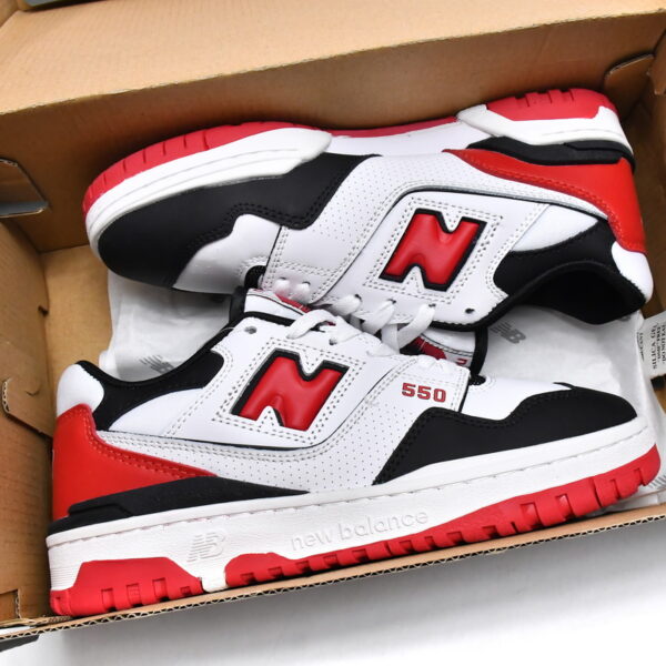 Replica New Balance Shoe BB550HR1 New Balance 550 Shifted Sport Pack Team Red