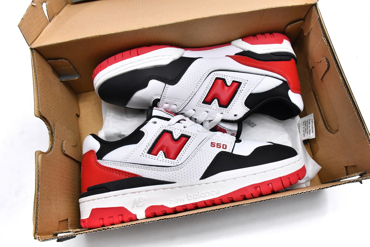 Replica New Balance Shoe BB550HR1 New Balance 550 Shifted Sport Pack Team Red