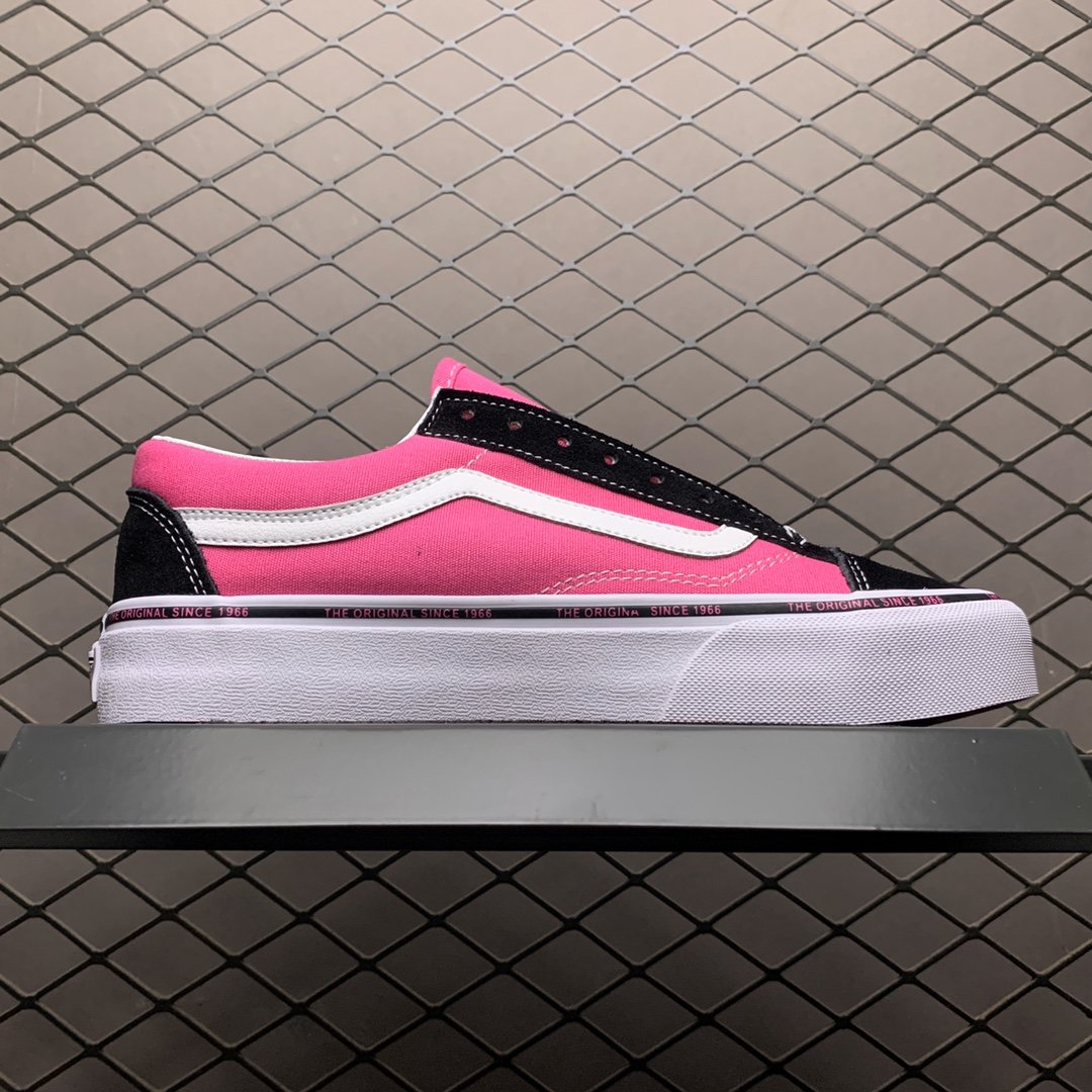 Replica Vans Shoe Vans Style 36 BLACK PINK 35-44