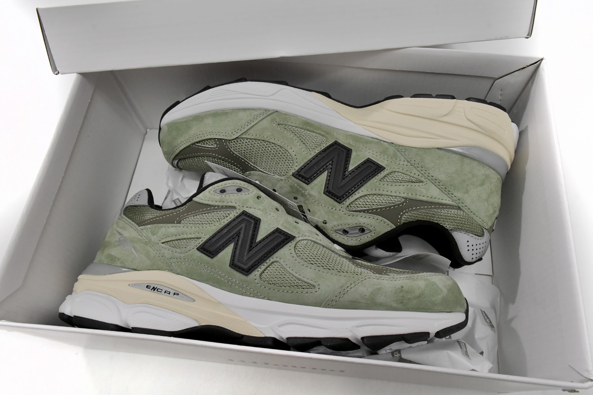 Replica New Balance Shoe M990JD3 JJJJound x New Balance 990v3 Olive
