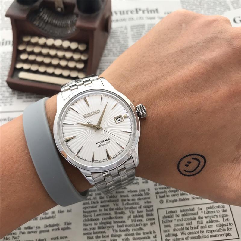 Replica Seiko 904l Stainless Steel Automatic Japanese Movement Watch 42MM