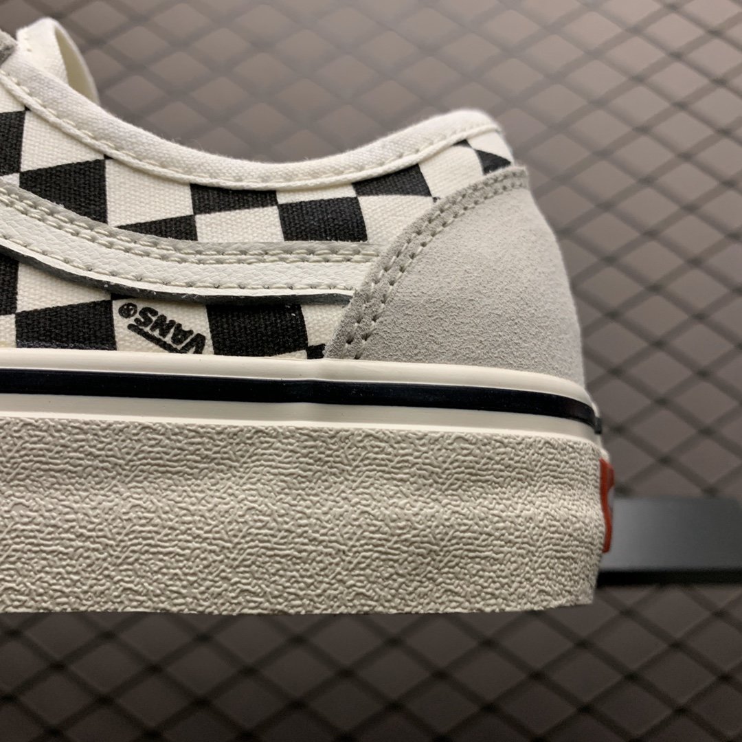 Replica Vans Shoe Vans Style 36 Gray Black White Size 35-44