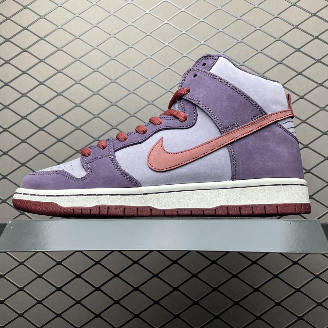 Replica Nike Dunk SB Shoe Nike Dunk SB High Daybreak Plum 313171-500 Size 36-47.5