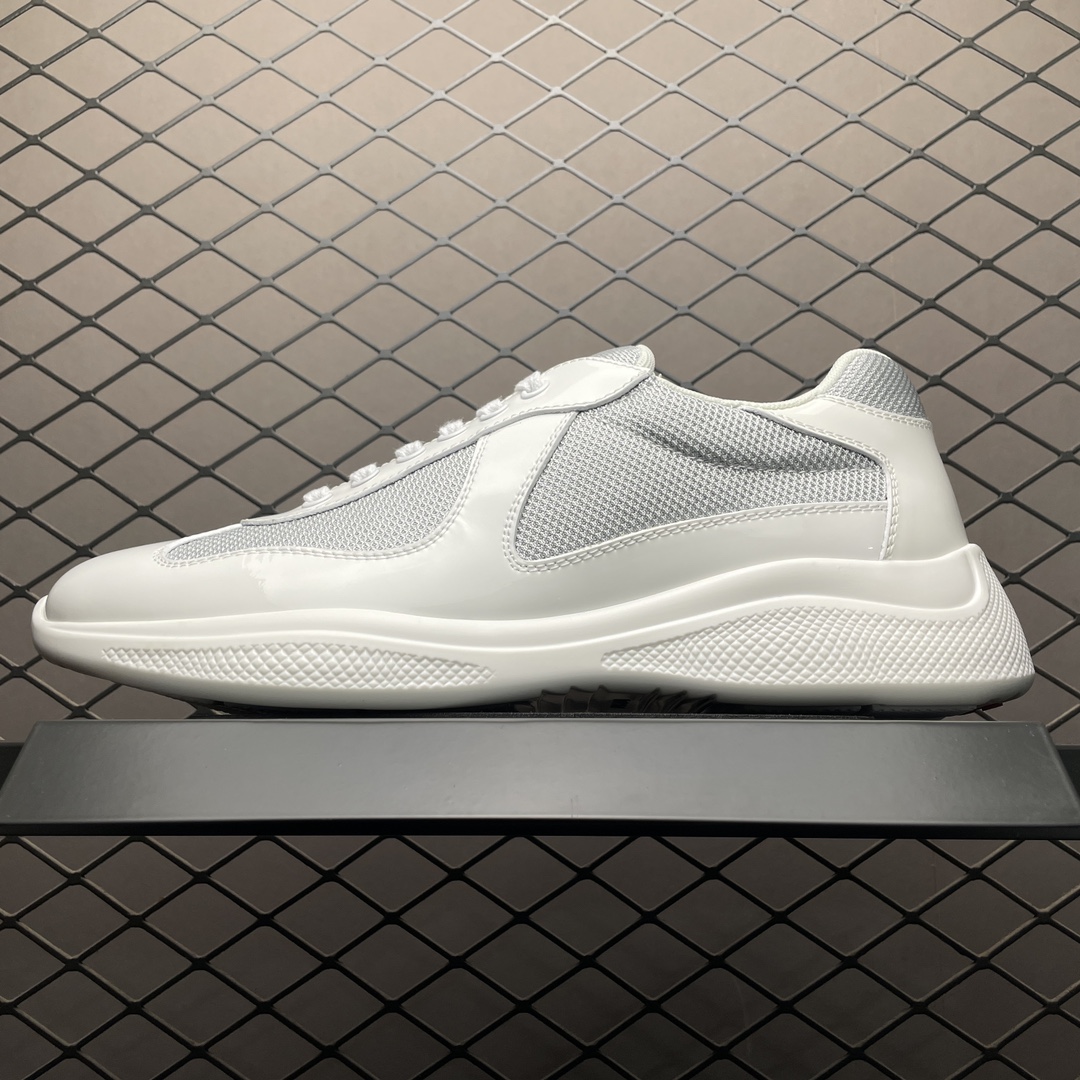 Replica Prada Shoe Prada Calzature Uomo Size 38-46 White