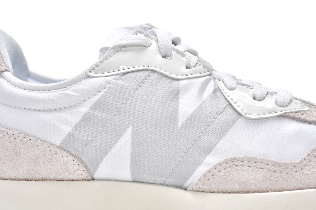 Replica New Balance Shoe WS327SFD New Balance 327 White Moonbeam