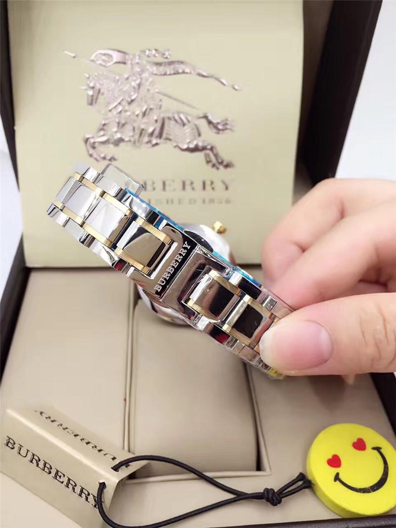 Replica Burberry 904l Stainless Steel Quartz Watch 34MM