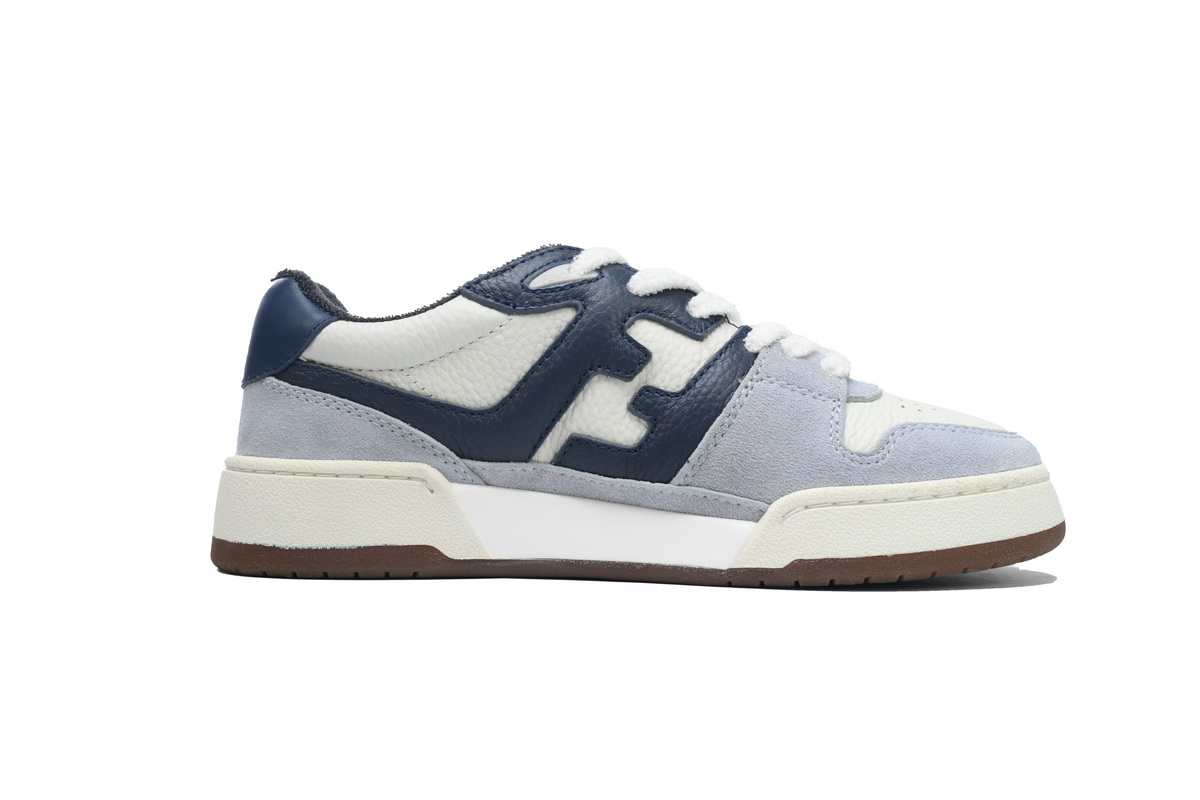 Replica Fendi Shoe Fendi Match Blue and White