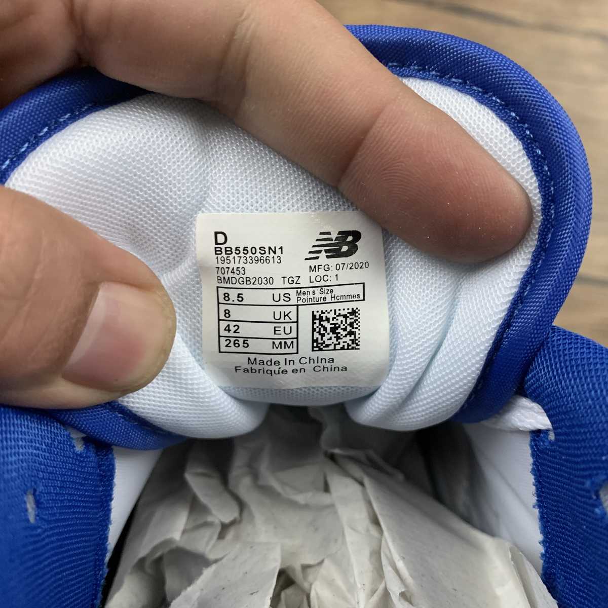Replica New Balance Shoe New Balance NB550 BB550SN1  36-45