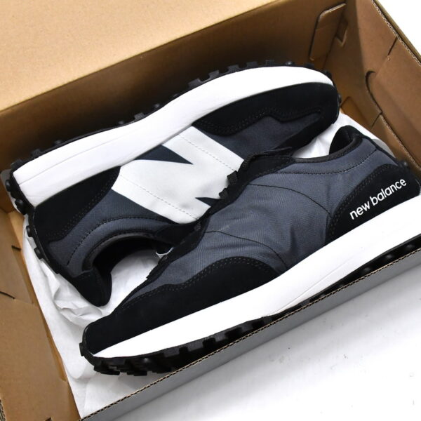 Replica New Balance Shoe MS327CPG New Balance 327 Black & White