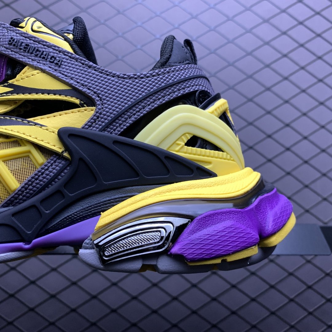 Replica Balenciaga Shoe Balenciaga Track 4.0 Yellow 35-46