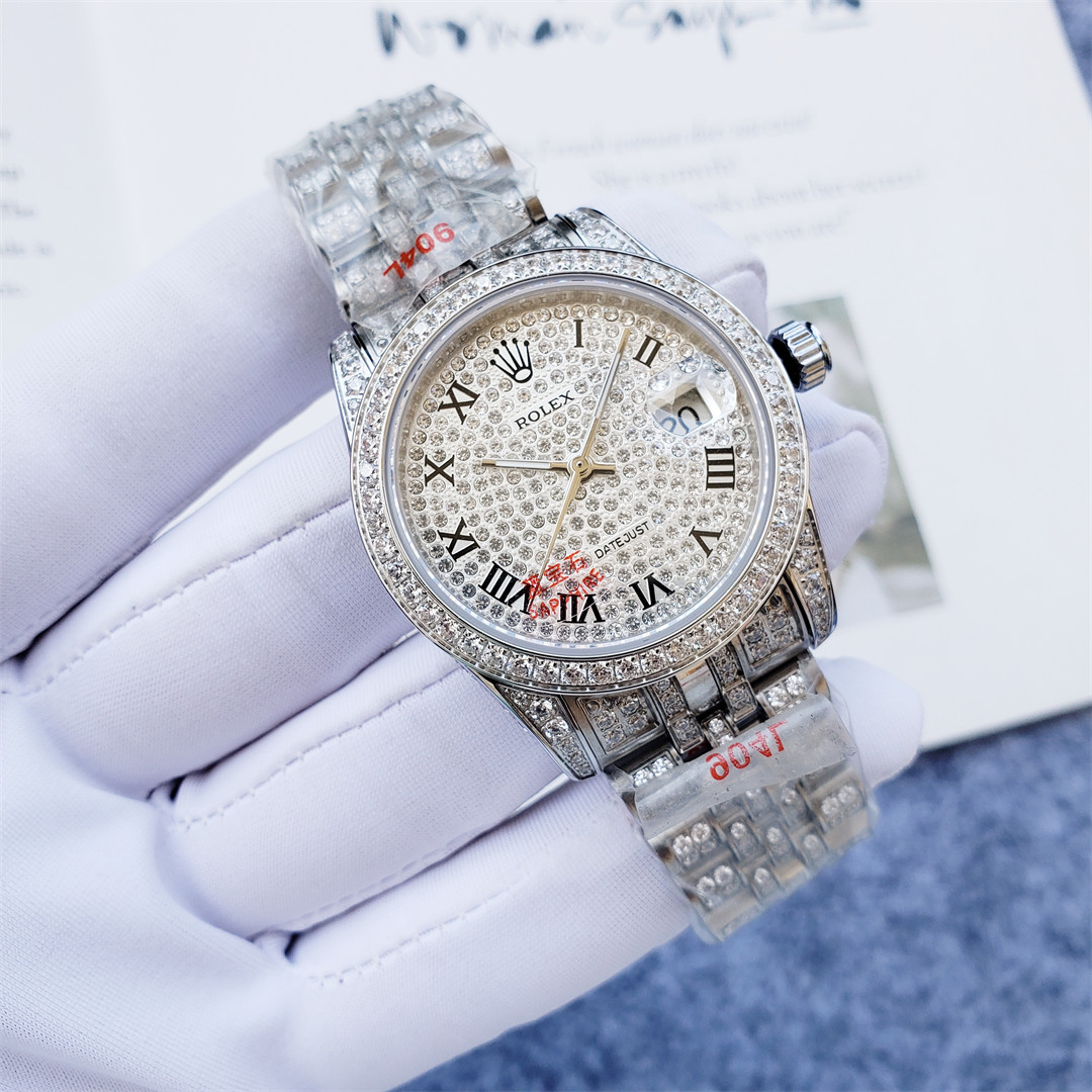 Replica Rolex Datejust 904l Stainless Steel Automatic Mechanical  Watch 36mm
