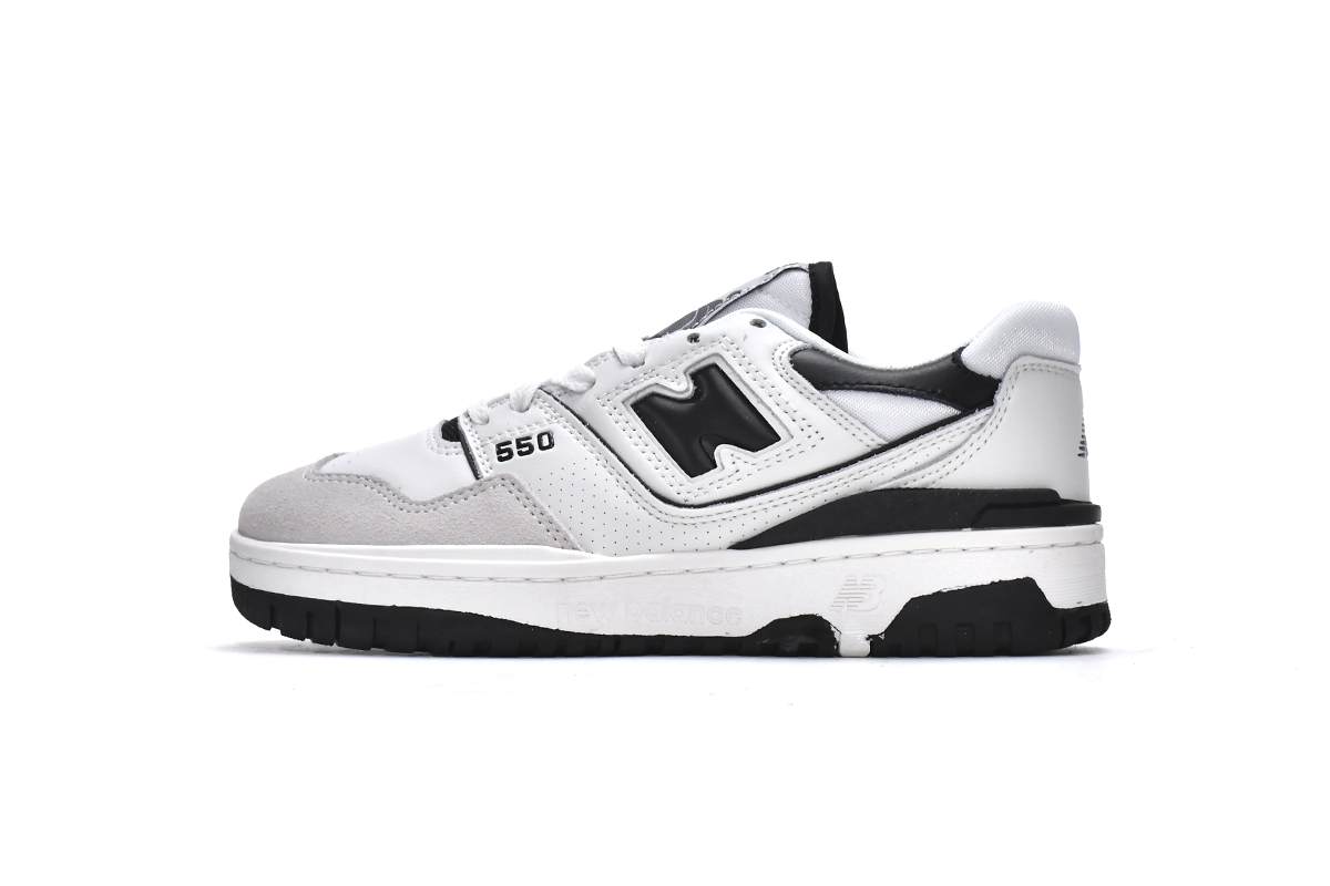 Replica New Balance Shoe BB550LM1 New Balance 550 Sea Salt Black