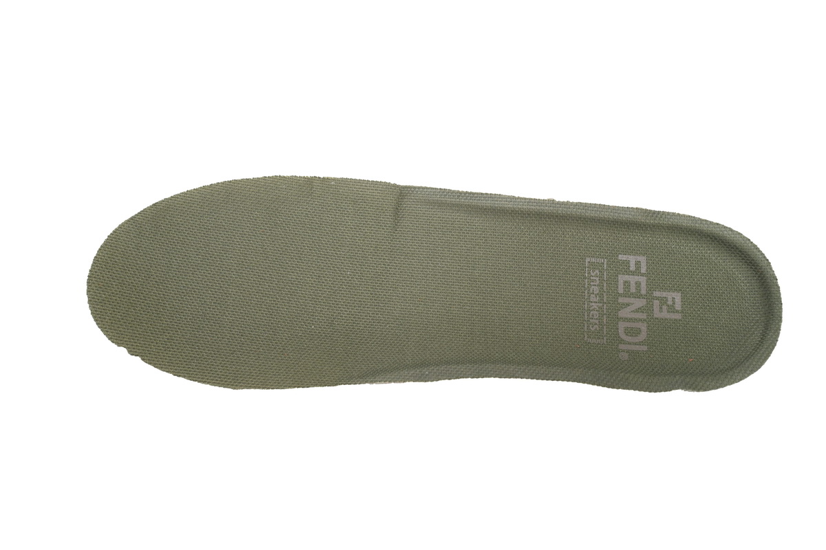 Replica Fendi Shoe Fendi Match Brown Green