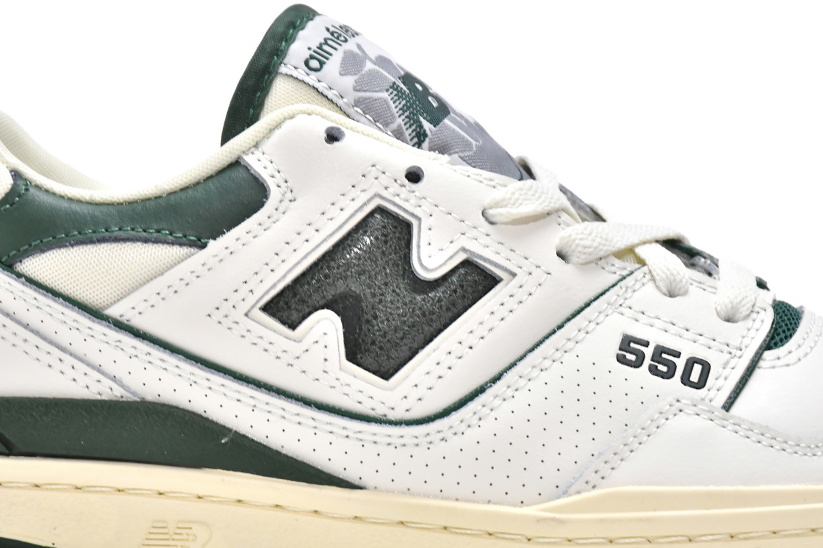 Replica New Balance Shoe BB550ALD Aim Leon Dore x New Balance 550 Evergreen