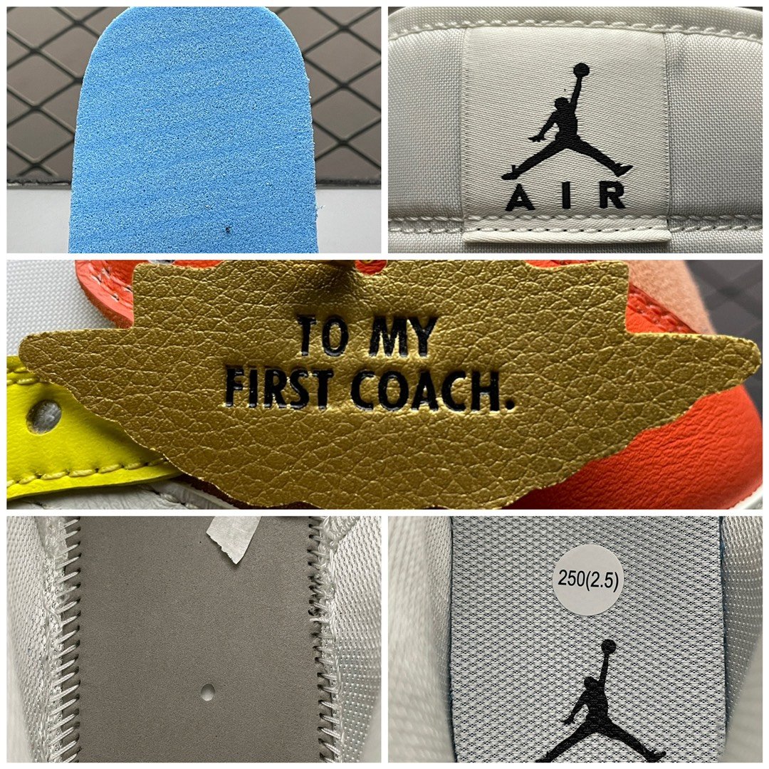 Replica Air Jordan Shoe Air Jordan 1 Mid AJ1 DJ6908-100 36-39