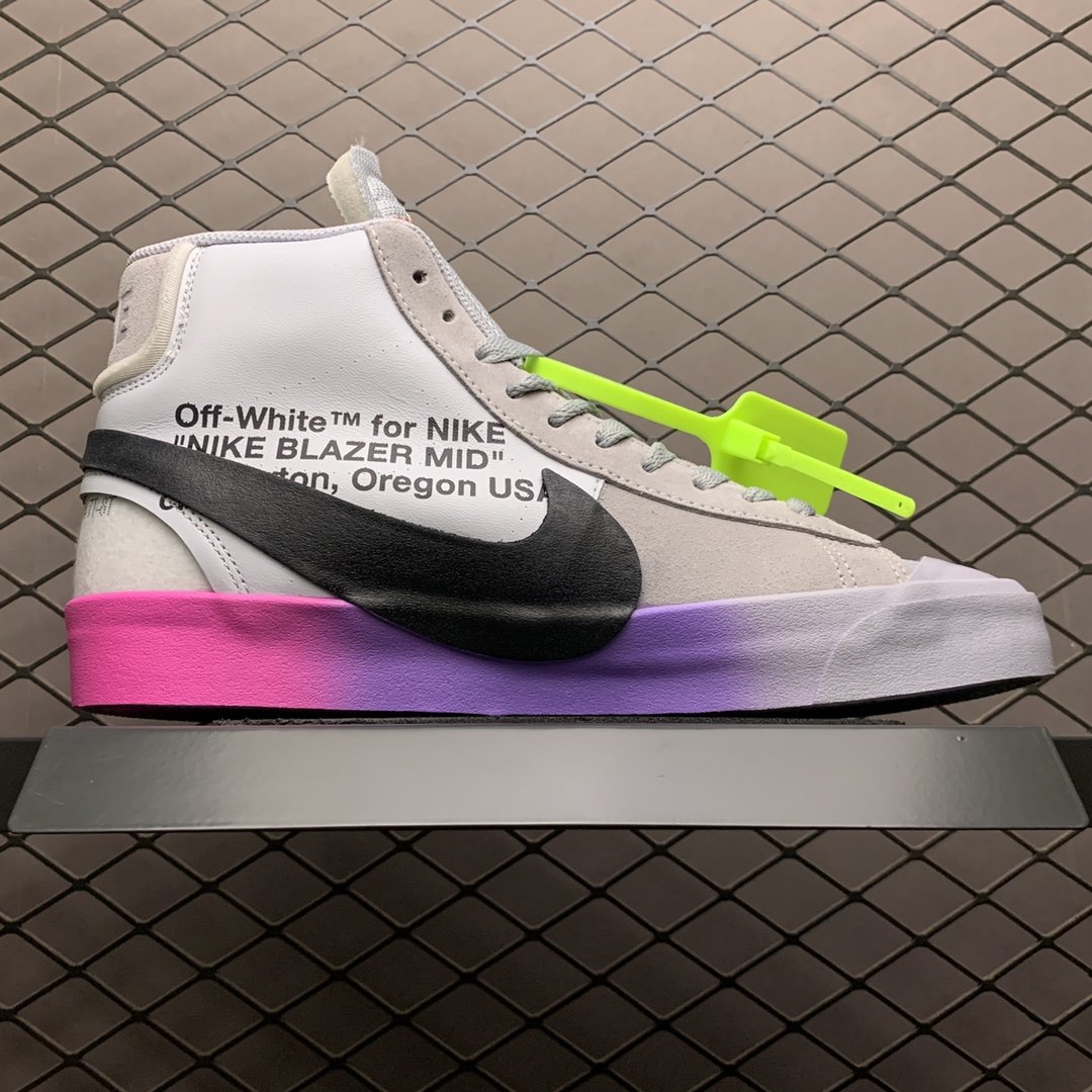 Replica OFF White Shoe Off-White X Nike Blazer Mid OW AA3832-002 36-46