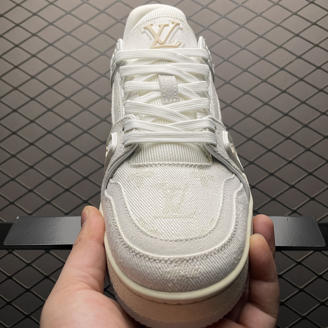 Replica Louis Vuitton Shoe Louis Vuitton LV Trainer Size 38 39 40 41 42 43 44 45E