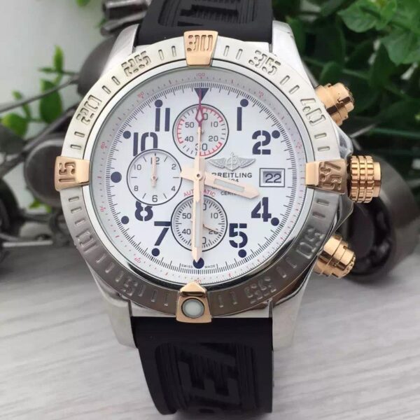 Replica BREITLING 904l Stainless Steel Quartz Watch 46MM