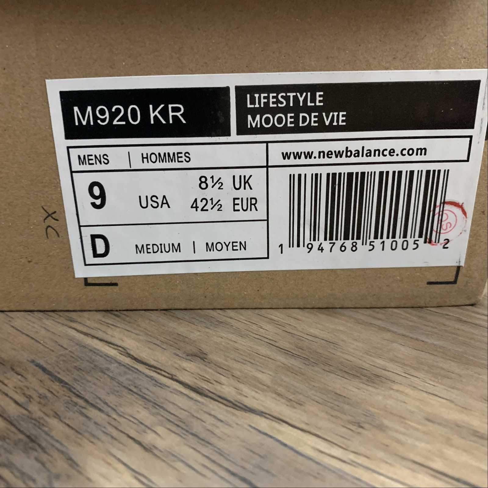 Replica New Balance Shoe New Balance NB920  M920KR 36-45
